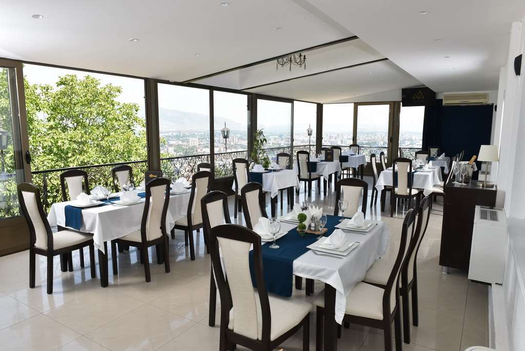 View Inn Boutique Hotel 스코페 레스토랑 사진